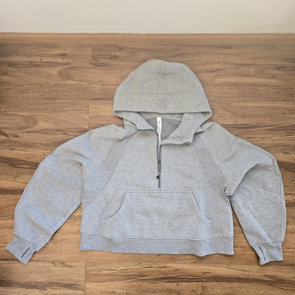 Lululemon Scuba Croped Hoody Half-Zip